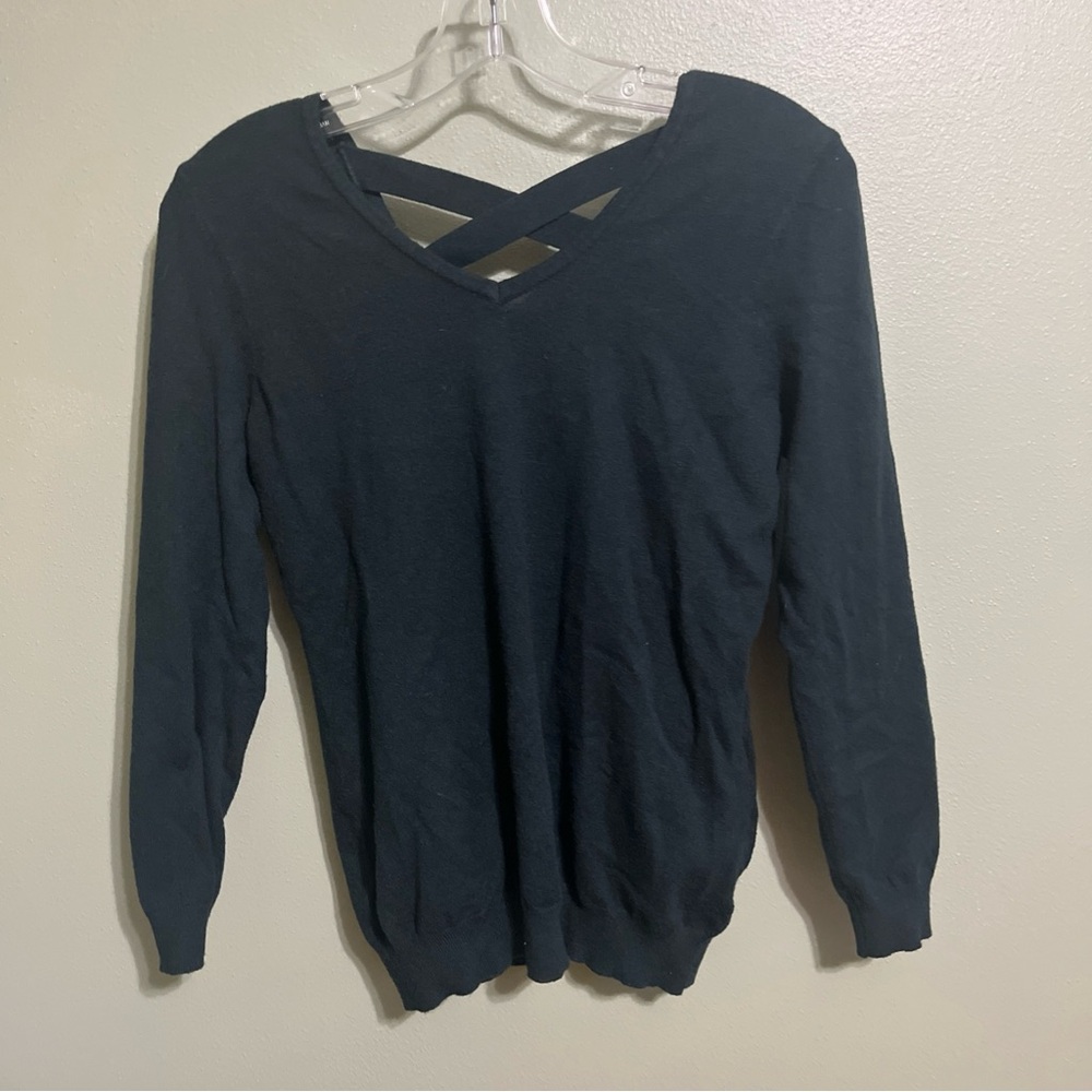 Elegant Dark Green Women's Sweater